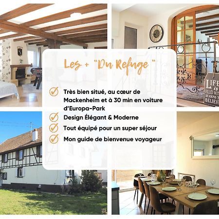 Le Refuge "Domaine Harmonieux" 30 Min Europa-Park Villa Mackenheim Dış mekan fotoğraf